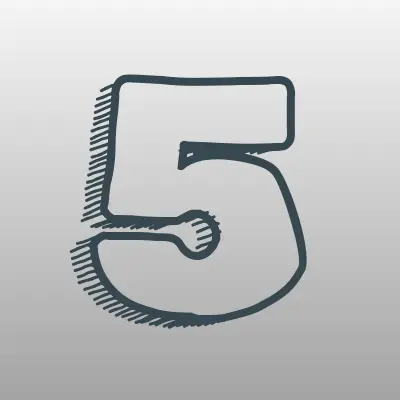 5 КОЛЕСО, автомагазин, лого-визитка