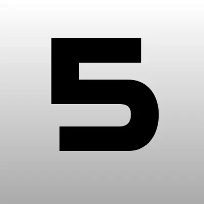 5Fit, инновационная студия фитнеса, лого-визитка