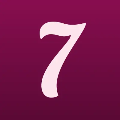 7, агентство недвижимости, лого-визитка