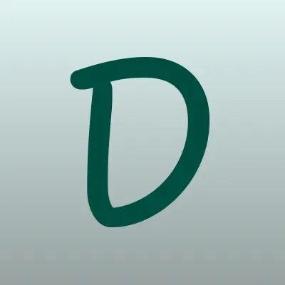 D FM, FM 107.0, лого-визитка