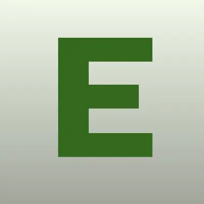 E & D orange, цветочный магазин, лого-визитка