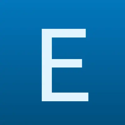 E & E, магазин натуральной косметики, лого-визитка