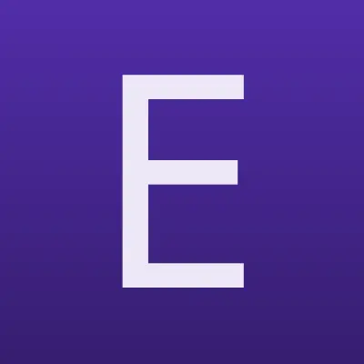 Easy English, школа английского языка, лого-визитка