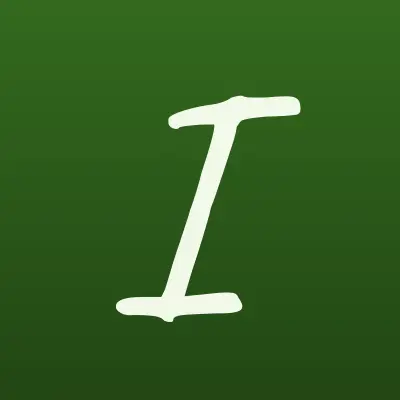 Иней, лого-визитка