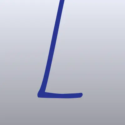 La. com, студия маникюра, лого-визитка